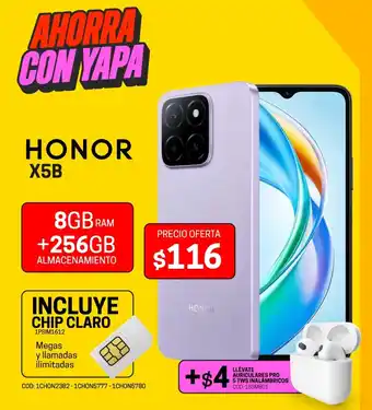 Novicompu Honor X5B oferta