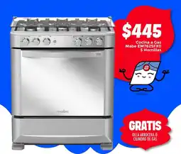 Comandato Cocina a Gas Mabe EM7625FXO 5 Hornillas oferta