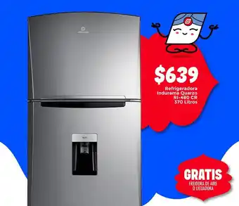 Comandato Refrigeradora Indurama Quarzo RI-480 CR oferta