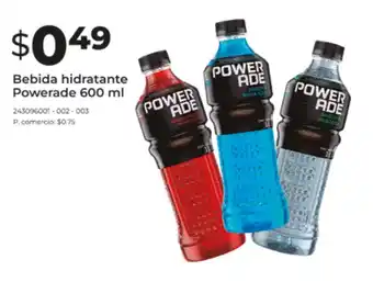 Tia Bebida hidratante Powerade oferta