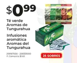 Tia Té verde Aromas de Tungurahua, Infusiones aromática Aromas del Tungurahua oferta