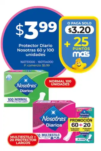 Tia Protector Diario Nosotras oferta