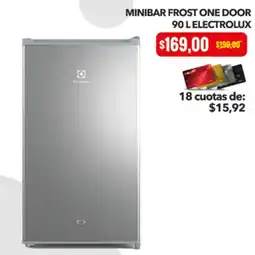 Tia Minibar frost one door ELECTROLUX oferta