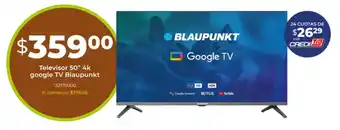 Tia Televisor 50" 4k google TV Blaupunkt oferta