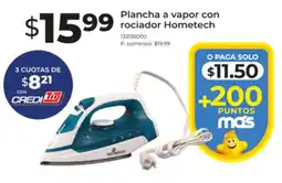 Tia Plancha a vapor con rociador Hometech oferta