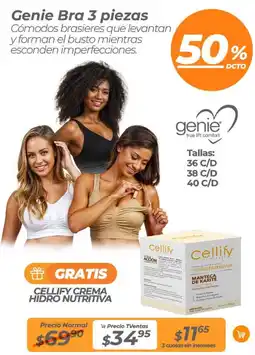 TVentas Genie Bra oferta