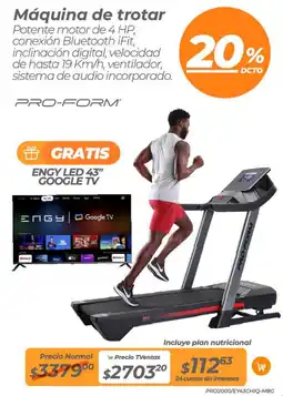 TVentas Pro-form Máquina de trotar 4 HP oferta