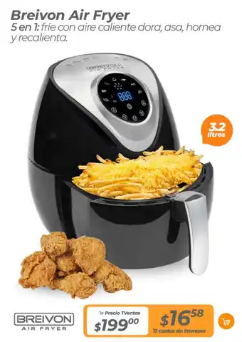 TVentas Breivon Air Fryer oferta