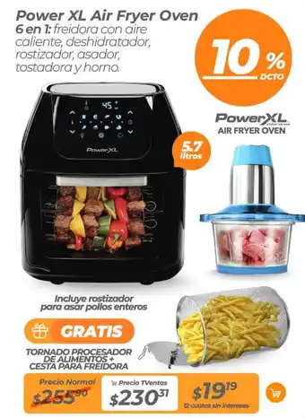 TVentas Power XL Air Fryer Oven oferta