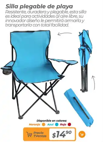 TVentas Silla plegable de playa oferta