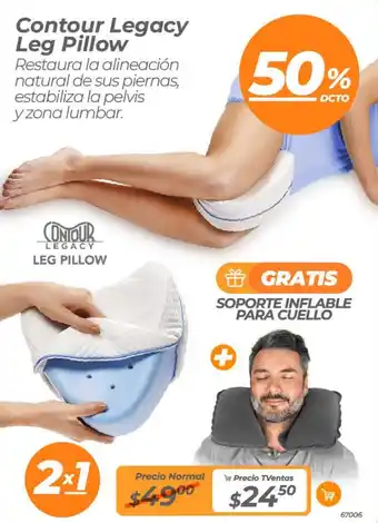 TVentas Contour Legacy Leg Pillow oferta