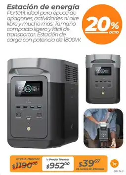 TVentas Estación de energía oferta