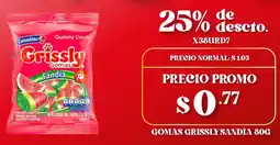 Coral Hipermercados Gomas grissly sandía oferta