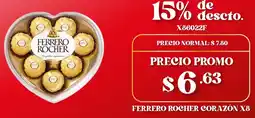 Coral Hipermercados Ferrero rocher corazón oferta