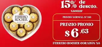 Coral Hipermercados Ferrero rocher corazón oferta