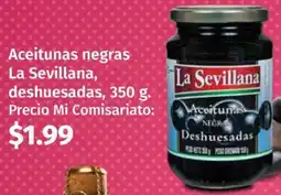 Mi Comisariato Aceitunas negras la sevillana, deshuesadas oferta