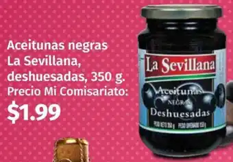 Mi Comisariato Aceitunas negras la sevillana, deshuesadas oferta