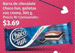 Mi Comisariato Barra de chocolate Choco Fun, galletas con crema oferta