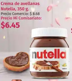 Mi Comisariato Nutella crema de avellanas oferta