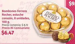 Mi Comisariato Bombones ferrero rocher, estuche corazón oferta