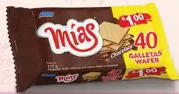 Mi Comisariato Galletas wafer mías, chocolate oferta