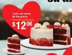 Mi Comisariato Torta red velvet mi panaderia oferta