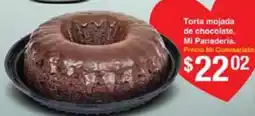 Mi Comisariato Torta mojada de chocolate, mi panaderia oferta