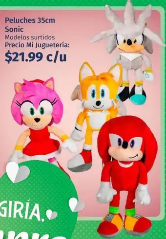 Mi Comisariato Sonic peluches oferta