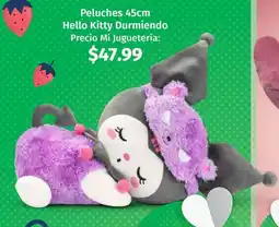 Mi Comisariato Hello kitty durmiendo peluches oferta