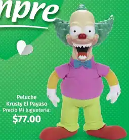 Mi Comisariato Krusty el payaso peluche oferta