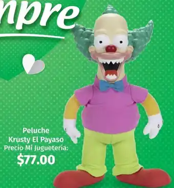 Mi Comisariato Krusty el payaso peluche oferta