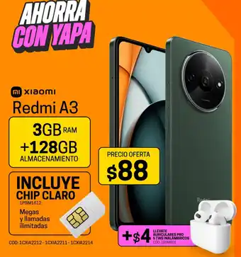 Novicompu Xiaomi redmi A3 oferta