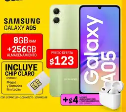 Novicompu Samsung galaxy A05 oferta