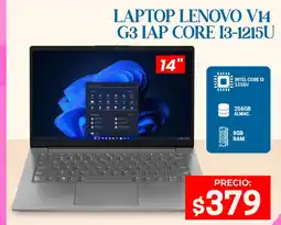 Novicompu Lenovo laptop v14 g3 iap core i3-1215u oferta