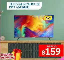 Novicompu Televisor zitro 32" pro android oferta