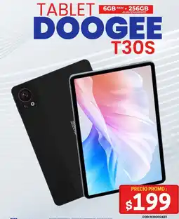 Novicompu Doogee tablet t30s oferta