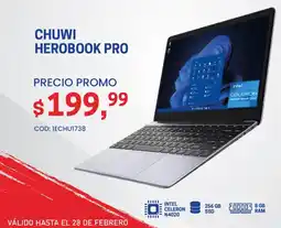 Novicompu Chuwi herobook pro oferta