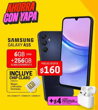 Novicompu Samsung galaxy A15 oferta