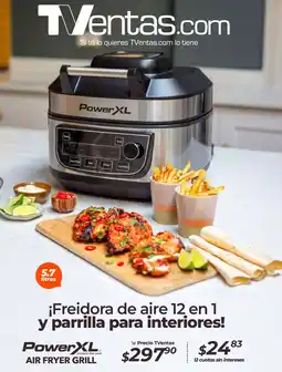 TVentas PowerXL air fryer grill oferta