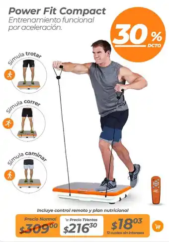 TVentas Power fit compact oferta