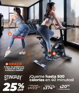 TVentas Stingray ¡queme hasta 500 calorías en 40 minutos! oferta