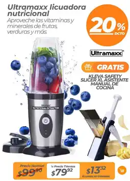 TVentas Ultramaxx licuadora nutricional oferta