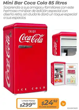 TVentas Coca cola mini bar oferta