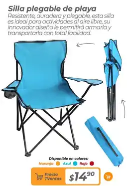 TVentas Silla plegable de playa oferta