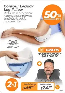 TVentas Contour legacy leg pillow oferta