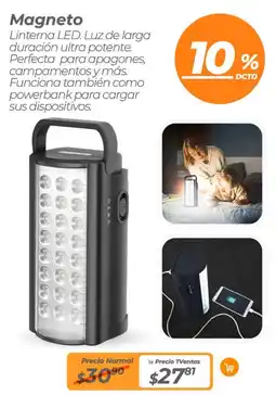 TVentas Magneto oferta