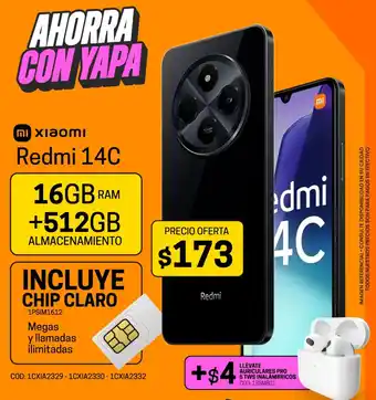 Novicompu Redmi 14C oferta