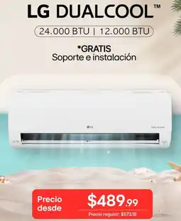 Orve Hogar Lg dualcool oferta
