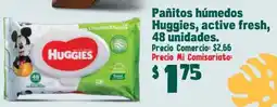 Mi Comisariato Huggies pañitos húmedos, active fresh oferta