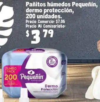 Mi Comisariato Pañitos húmedos pequeñín dermo protección oferta